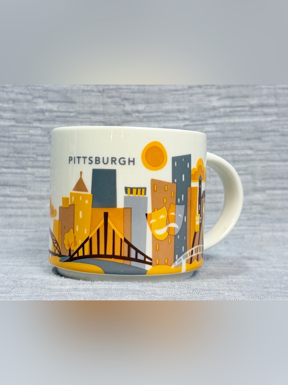 Starbucks “You Are Here” collection Pittsburgh coffee mug